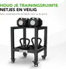 Tunturi Rapid Verstelbare Dumbbell Stand – Ergonomisch, Productafbeelding-voorbeeld 3
