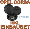 Crunch DSX62- 16,5cm Koaxsystem für Opel Corsa B, C, D - Produktbild-Vorschau 1
