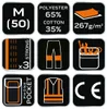 Practical Latzhose Arbeitshose Gartenhose Handwerker Produktbild-Vorschau 2