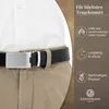 LINDENMANN Leder-Gürtel Herren 33 mm  Vollleder schwarz, Produktbild-Vorschau 2