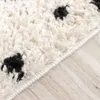 Teppich Hochflor - Grand Dots Creme Schwarz Produktbild-Vorschau 5