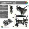Miweba Bollerwagen MB-20 faltbar | Transportwagen mit Dach Produktbild-Vorschau 10