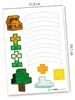 itenga SCHULTÜTEN Bastelset 68cm - Blockgame Pixel - Produktbild-Vorschau 6