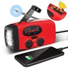 Notfallradio mit Solarpanel und Handkurbel, 2000mAh Produktbild-Vorschau 3