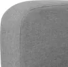 A close-up view of the textured fabric of a gray sofa. Náhled obrázku produktu