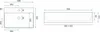 Rea Aufsatzwaschbecken Gina 60 Rectangle White Produktbild-Vorschau 6