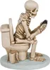 OOTB Skelett auf Toilette  ca. 13 x 10 cm Produktbild-Vorschau 4