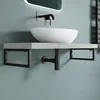 doporro 1 Pièce Équerre de Fixation Plan de Toilette Voir les images du produit 3