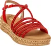Gabor 64.555 Damen Sandalette - Riemchen Sandalen rot Produktbild-Vorschau 3