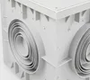 Revisionsschacht Kontrollschacht 200x200x200mm mit Deckel Produktbild-Vorschau 6