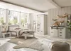 Kleiderschrank 2-türig SHELTON-61 in Pinie weiß mit Produktbild-Vorschau 5