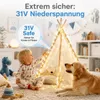 30M 300LEDs 8 Modi Lichterkette Strom, Timer, Merkfunktion, Produktbild-Vorschau 5