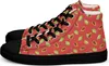 Mr. & Mrs. Panda Damen Sneaker Black Edition Obst Papaya Produktbild-Vorschau 1