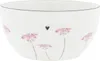 Müslischale Watercolour Flower Blume weiß rosa D. 14cm Produktbild-Vorschau 1