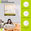 ARTland Leinwandbild Kühe I Größe: 40x40 cm Produktbild-Vorschau 3