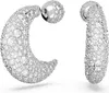 Swarovski Ohrringe Damen Luna Tropfen Halbmond Weiß 5666179 Produktbild-Vorschau 1