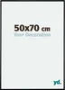 A marketing image for a picture frame, showing its dimensions and a tagline. Produktbild-Vorschau