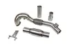 Downpipe in acciaio inox 76mm 200 celle cat per VW Golf 7 Anteprima dell’immagine prodotto 1
