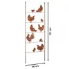 Kobolo Gartenstecker FLOCK Rankhilfe Gartenschild Metall - Produktbild-Vorschau 2