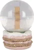Clayre & Eef Boule à neige Ø 5x7 cm Marron Plastique Voir les images du produit 4