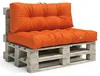 Pallet Cuscini/Materasso 120X80X20 Arancione Anteprima dell’immagine prodotto 1