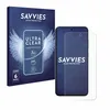A box of screen protectors and a smartphone with a screen protector on it. Produktbild-Vorschau