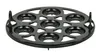 A black egg holder with multiple circular openings is shown against a white background. Náhľad obrázku produktu
