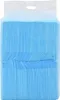 A stack of blue disposable dog pee pads in clear plastic packaging. Produktbild-Vorschau