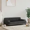 vidaXL Pelíšek pro psy černý 90x53x30 cm Velvet Náhled obrázku produktu 2