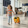 Kinderkoffer Handgepäck Trolley mit Zahlenschloss - Produktbild-Vorschau 2
