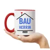 Bauherrin 2023 Tasse Hausbau Richtfest Häuslebauer Geschenk Produktbild-Vorschau 4