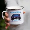 Geburtstagskind Level 14 Freigeschaltet Emaille Tasse Happy Produktbild-Vorschau 4