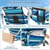 COSTWAY 2 chaises de plage pliantes, chaises de camping Voir les images du produit 7