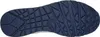 The image shows the sole of a blue sneaker. Voir les images du produit