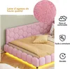 CDGlobal Letto imbottito 140x200cm con USB, Divano letto Anteprima dell’immagine prodotto 6