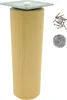 Nogi meblowe z drewnianym cylindrem Ø40 mm, 15 cm, zestaw 4 Podgląd zdjęcia produktu 3