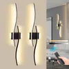 2 LED nástenné svetlo v interiéri Moderné stmievateľné 3 Náhľad obrázku produktu 1