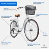 Bergsteiger Paris 26 Zoll Damenfahrrad, ab 140 cm, Korb, Produktbild-Vorschau 5