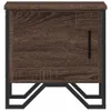 Nachttische 2 Stk. Braun Eichen-Optik 40x30x40 cm Produktbild-Vorschau 5