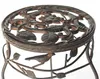Tabouret de fleur Métal Noir Rond 52 cm Support de fleur Voir les images du produit 4
