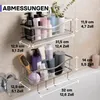 KINCMAX 2x Duschablage ohne Bohren - Edelstahl Badezimmer Produktbild-Vorschau 2