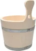 KOTARBAU® Saunakübel Saunaeimer aus Holz 5 Liter mit Griff Produktbild-Vorschau 4