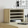 vidaXL Organizzatore da tavolo rovere Sonoma 36x26x29,5 cm Anteprima dell’immagine prodotto 2