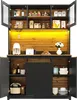 Küchenschrank 120x40x180 cm - Modernes Sideboard mit Produktbild-Vorschau 11