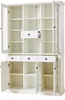 Vitrinenschrank 119,5 x 40 x 180 cm, 21 Ablagefächer, 4 Produktbild-Vorschau 18