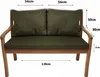 Coussins pour banc de jardin, Coussin d'assise 120x50x7 + Voir les images du produit 3