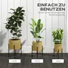 Outsunny 3er-Set Pflanzenständer Blumenständer mit Produktbild-Vorschau 7