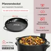 Utschak Ø44cm 2mm Stahl Feuerofen mit Abzugsrohr Produktbild-Vorschau 6