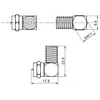 goobay F-Adapter Buchse->Stecker 90° Produktbild-Vorschau 8