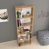 Bücherregal 'Vara' mit 5 Ablagen 172 x 55 x 20 cm Produktbild-Vorschau 3